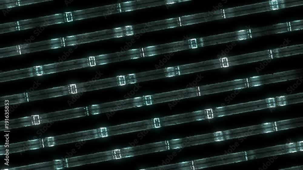 Poster glitch pattern rays transmit a binary code code to the center of the screen . place for text .events