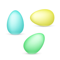Easter eggs vector design