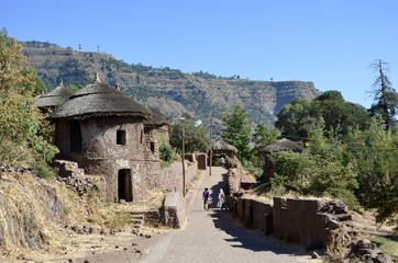 Fototapeta na wymiar Lalibela,Ethiopia