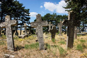 ancient graveyard