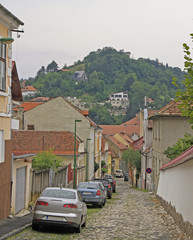 Street in old town of Brasov