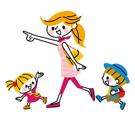 ママとお出かけ