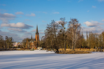 Roman Catholic Church in Konstancin Jeziorna, Mazowieckie, Poland