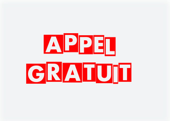 appel gratuit 