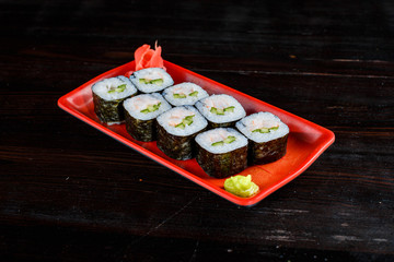 sushi rolls set