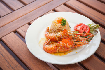 River Prawn with Tamarind Sauce