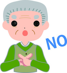 ダンディなおじいさん　NO