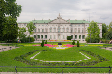 Centro storico di Varsavia: il parco del ghetto ebraico