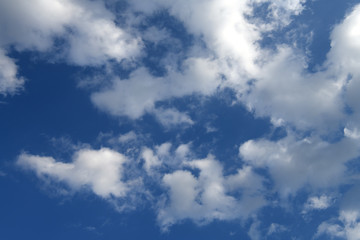 青空と雲「空想・雲のモンスターたち」