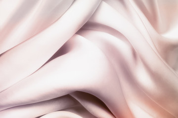 Elegant soft silk with waves, abstract background