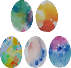 easter eggs spor 5 watercolor