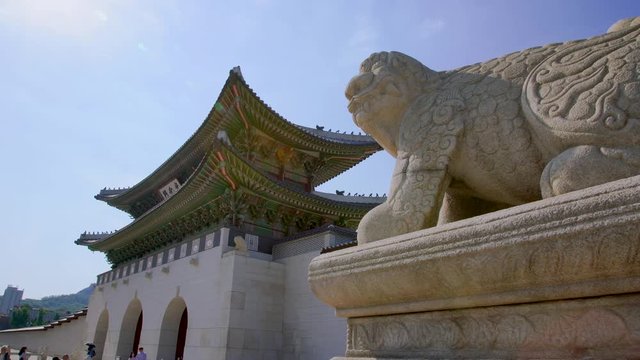Gyeongbokgung Palace, Seoul, South Korea,