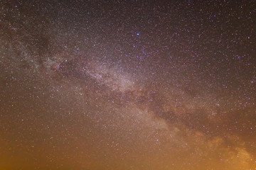 night sky with milky way background