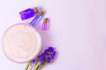 Lavender aromatherapy spa concept