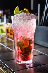 cocktail in the bar