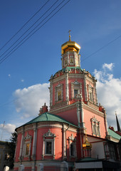 Fototapeta na wymiar Bogoyavlensky (Epiphany) monastery in Moscow. Russia