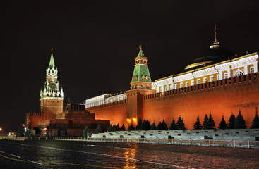 Red square in Moscow. Russia