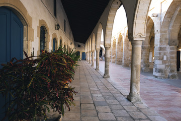 Arcs of Saint Lazarus Church in Larnaca