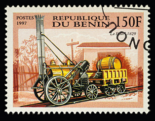 Old steam locomotive 