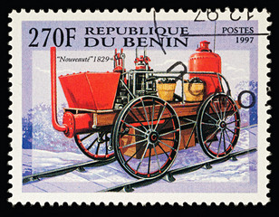 Old steam locomotive 