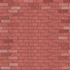 Vector Brick Wall Pattern