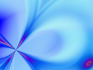  Fractal image, beautiful template for inserting text,  in color blue.                