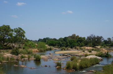 Fototapeta na wymiar Kruger Nationalpark, Fluss