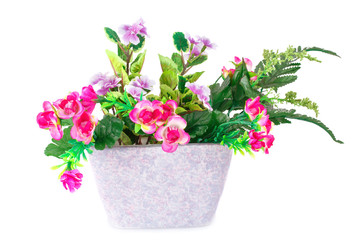 Fototapeta na wymiar Flowers in vase