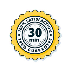 30 minetes Guarantee illustration