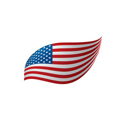 USA Flag isolated