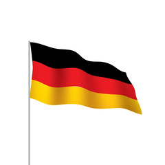 Germany flag, vector illustration
