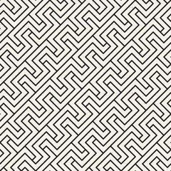 Vector seamless lattice pattern. Modern stylish texture with monochrome trellis. Repeating geometric grid. Simple design background.