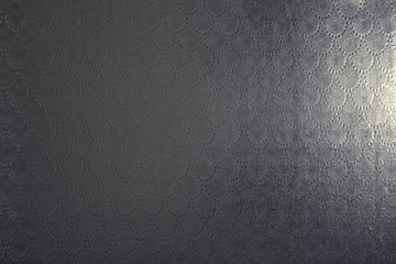 Текстура гофрированного цветного стекла.