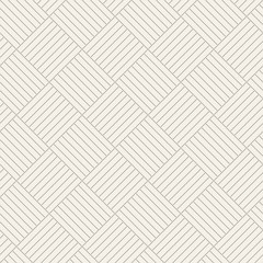 Vector seamless lattice pattern. Modern stylish texture with monochrome trellis. Repeating geometric grid. Simple design background...