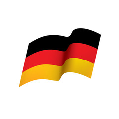 Germany flag, vector illustration