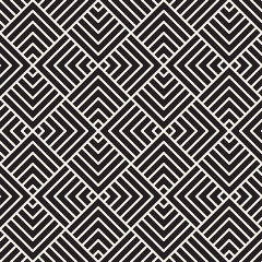 Vector seamless lattice pattern. Modern stylish texture with monochrome trellis. Repeating geometric grid. Simple design background...