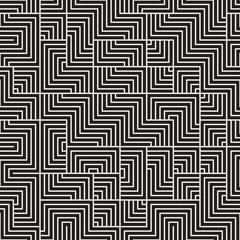 Vector seamless lattice pattern. Modern stylish texture with monochrome trellis. Repeating geometric grid. Simple design background.