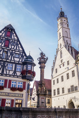 Obraz premium Altstadt von Rothenburg