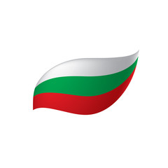 Bulgaria flag, vector illustration