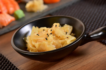 Ginger slices bowl