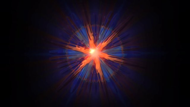 Colourful Mandala animated shape layer glass effect