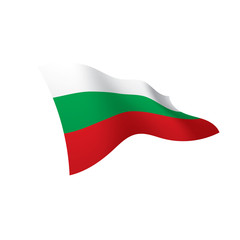 Bulgaria flag, vector illustration