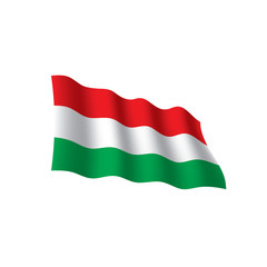 Hungary flag, vector illustration