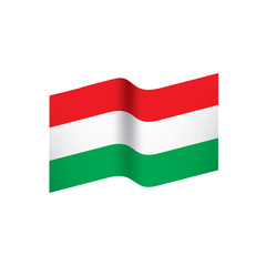 Hungary flag, vector illustration