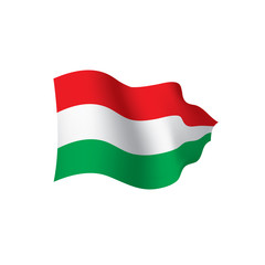 Hungary flag, vector illustration