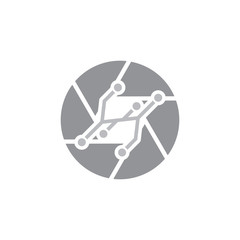 Digital Camera Logo Icon Design