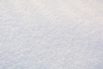 The texture of the snow. Background snow. White pure