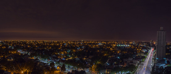 Naklejka premium Vista panorámica de Lomas de Zamora