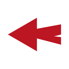 Arrow left videogame sign icon vector illustration graphic design