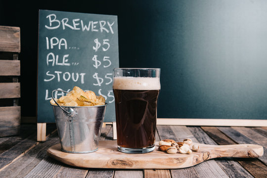 Craft Beer in American Brewery